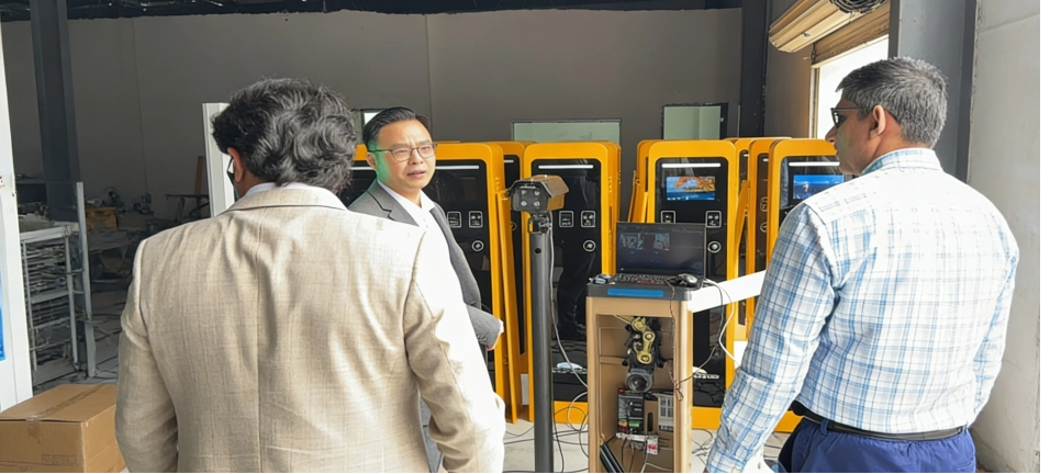 Oversøisk projektlevering af ANPR Smart Parking System er gennemført