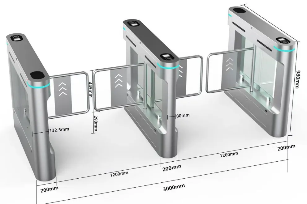 Svingportprojekt i rustfrit stål leveret: Adgangskontrol, der balancerer sikkerhed, holdbarhed og æstetik