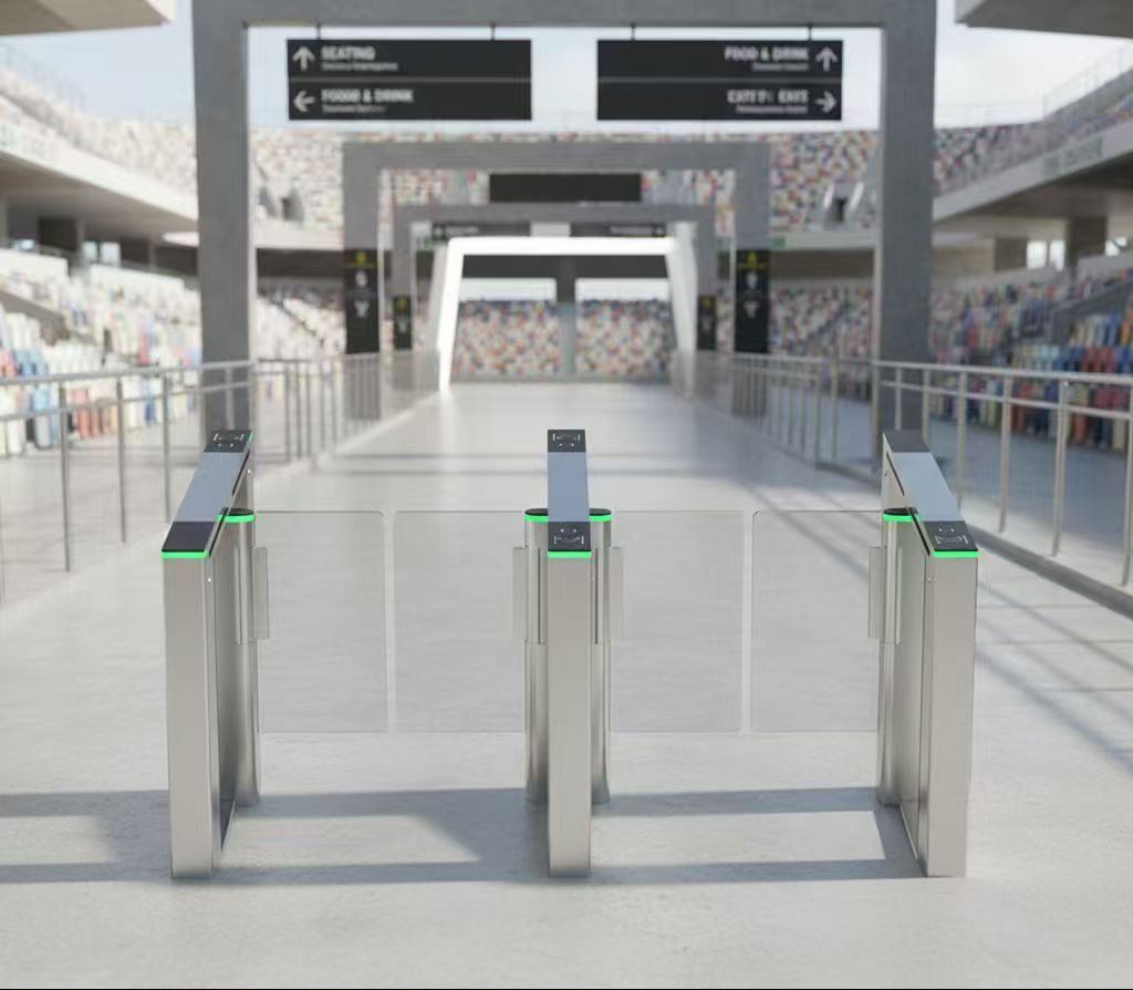 Svingtændere, der integrerer ansigts- og håndfladegenkendelse for pålidelig adgangskontrol