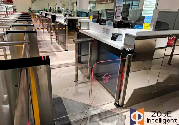 sliding turnstile